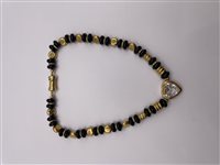 Collana Soma Gioielli Donna Collana in oro e pietre in Oro Onice ILP COL OG/ONICE/CUORE